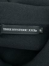 THEE HYSTERIC XXX◆カーディガン(薄手)/L/コットン/BLK/総柄/06191ND02_画像3