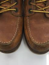 RED WING◆レースアップブーツ/US8.5/BRW/レザー/875_画像7