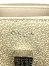 Christian Dior◆DIOREVER/ハンドバッグ/ショルダーバッグ/レザー/PNK/無地_画像5