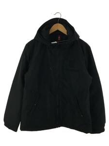 ALPHA INDUSTRIES◆ミリタリージャケット/M/ポリエステル/BLK/TA1645