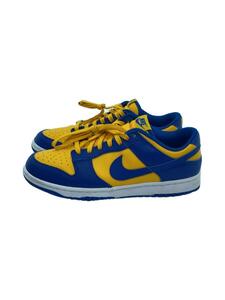 NIKE◆Dunk Low/University/DD1391-402/ローカットスニーカー/27.5cm/ブルー/イエロー