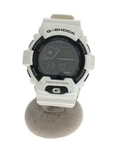 CASIO◆ソーラー腕時計・G-SHOCK/デジタル/WHT_画像1