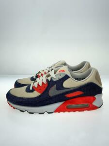 NIKE◆AIR MAX 90 DNHM_エアマックス 90 デンハム/28.5cm/RED※少々ヨゴレ有