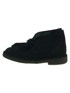 Clarks◆チャッカブーツ/26.5cm/BLK/スウェード/21621