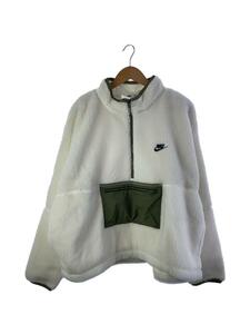 NIKE◆フリースジャケット/3L/コットン/WHT/DQ4881-133ANORAK Half ZIP