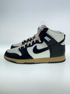 NIKE◆タグ付きDUNK HIGH SE_ダンク ハイ シーズナル エディション/29cm/BLK/PVC