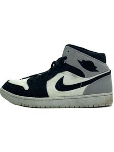 NIKE◆Air Jordan 1 Mid SE/ハイカットスニーカー/28.5cm/GRY/キャンバス/DV0427-100