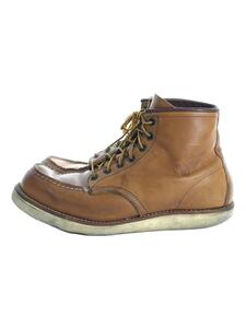 RED WING◆レースアップブーツ・6インチモックトゥ/28cm/BRW