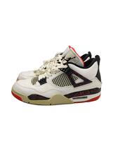 NIKE◆AIR JORDAN 4 RETRO/エアジョーダンレトロ/ホワイト/308497-116/28cm/WHT_画像1