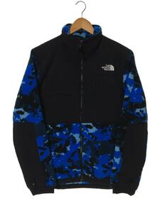 THE NORTH FACE◆DENALI 2 JKT/フリースジャケット/S/ポリエステル/BLU/カモフラ/NF0A4QYJ