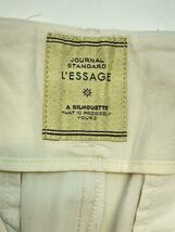 JOURNAL STANDARD L’essage◆LESSAGE/タック入りカーゴパンツボトム/38/コットン/WHT/無地/21-030-3_画像4