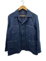 HEADLIGHT◆8oz SPECIAL WOVEN STRIPE COVERALL/ストライプカバーオール/38/HD13789_画像1