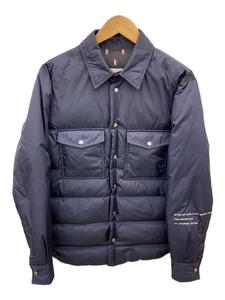 MONCLER◆ダウンジャケット/1/ナイロン/NVY/無地/D209U4031600 68352