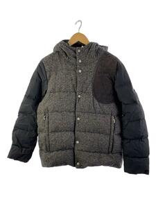 MONCLER◆ダウンジャケット/3/ウール/GRY/112-391-41319-80