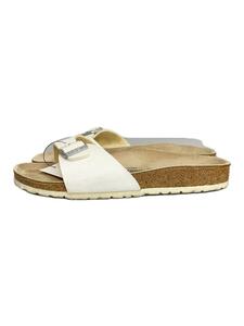 BIRKENSTOCK◆Madrid Birko-Flor/サンダル/24cm/WHT