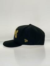 NEW ERA◆NBA/LAKERS/Champions/キャップ/7 1/8/ポリエステル/BLK/メンズ_画像2