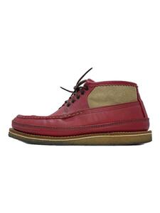 Russell Moccasin◆ブーツ/US8/RED/レザー