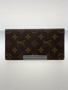 LOUIS VUITTON◆ポルト・カルト・クレディ・円_モノグラム・キャンバス_BRW/-/BRW/総柄/メンズ