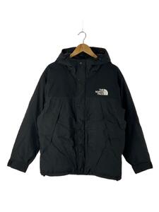 THE NORTH FACE◆Mountain Down Jacket/ダウンジャケット/XL/ナイロン/BLK/無地/ND91930