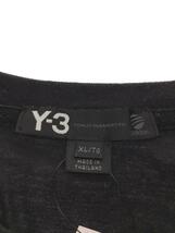 Y-3◆Tシャツ/XL/コットン/BLK_画像3