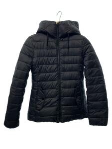 ZARA* down jacket /XS/ nylon /BLK/ plain 