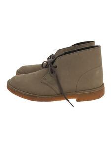 Clarks◆デザートブーツ/US8.5/ベージュ/スウェード/500679/クラークス