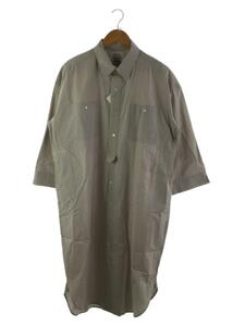 Cloth & Cross◆シャツワンピース/1/コットン/GRY/OP-L430