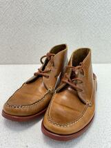 SEBAGO◆チャッカブーツ/26cm/BRW/レザー/B694007_画像2