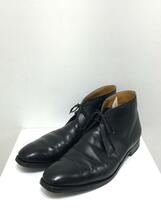 CROCKETT&JONES◆イングランド製/別注/チャッカブーツ/US10/ブラック_画像2