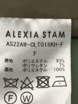 ALEXIA STAM◆テーラードジャケット/FREE/ポリエステル/グリーン/AS22AW-CLT018KH-F_画像4