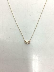 4℃◆ネックレス/箱付き/カラーストーン/GLD/トップ有/レディース