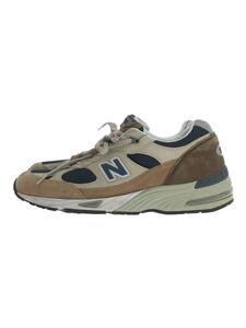 NEW BALANCE◆ローカットスニーカー/UK10/ベージュ/M991SBN/イングランド製/20周年記念