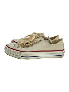 CONVERSE◆ローカットスニーカー/US5/CRM/キャンバス