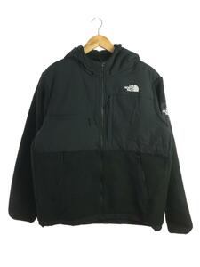 THE NORTH FACE◆Denali Hoodie/PRIMALOFT/フリースジャケット/XL/ポリエステル/ブラック/NA72052