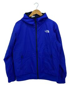 THE NORTH FACE◆REVERSIBLE TECH AIR HOODIE_リバーシブルテックエアフーディ/XL/ナイロン/NVY