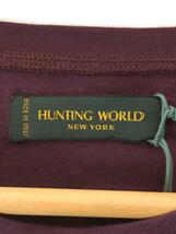 HUNTING WORLD◆タグ付/MADE IN ITALY/長袖Tシャツ/42/コットン/PUP/プリント/32ts51_画像3