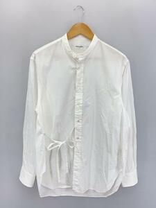 JOHN MASON SMITH◆BANDED COLLAR SHIRTS/M/コットン/WHT/9WSH-#809