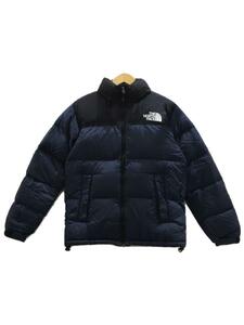 THE NORTH FACE◆NUPTSE DOWN JKT_ヌプシダウンジャケット/M/ナイロン/NVY/無地