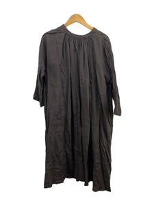 nest Robe◆22SS/ラミー超撥水スモックワンピース/FREE/-/GRY/01222-1029