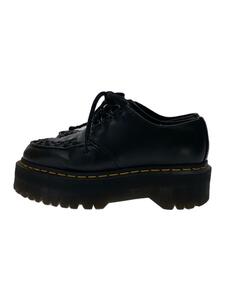 Dr.Martens◆ASHLEY/ドレスシューズ/UK3/BLK/レザー/※ソール減り有