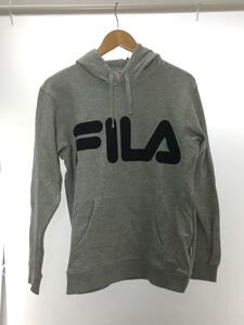 FILA◆パーカー/L/コットン/GRY/FM9105