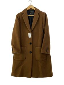 To b. by agnes b◆MANTEAU チェスターコート/38/ウール/BRW/4209WF39