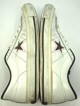 CONVERSE◆MADE IN JAPAN/ワンスタ－/ローカットスニーカー/27cm/WHT_画像8