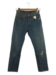 Levi’s◆USA製/ボタン裏553/ボトム/28/コットン/BLU/501-0100