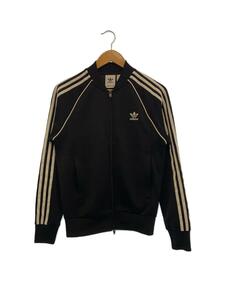 adidas◆トラックジャケット/ジャケット/XS/ポリエステル/ブラック/CW1256