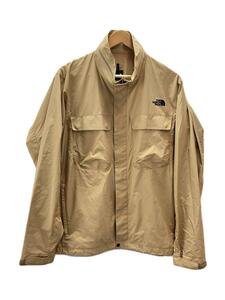 THE NORTH FACE◆GLOBE TREKKER JK_グローブトレッカージャケット/XL/ナイロン/KHK/無地