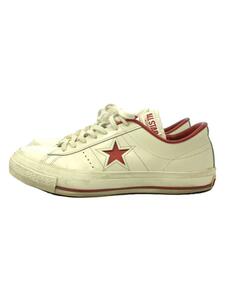 CONVERSE◆MADE IN JAPAN/ワンスター/ローカットスニーカー/US9.5/WHT