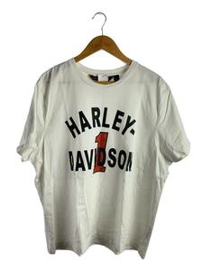 HARLEY DAVIDSON◆Cracked Print Slim Fit Short Sleeve Tee/XL/コットン/96790-19VM