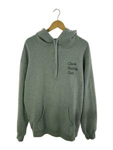 Chaos Fishing Club◆OG LOGO HOODIE/パーカー/XL/コットン/GRY