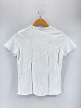 SEE BY CHLOE◆Tシャツ/40/コットン/WHT/グラデーションプリント_画像2